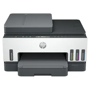 Multifuncional HP Smart Tank 750 - 15 ppm Negro - 9 ppm Color - Tinta Continua - Wi-Fi - USB - Dúplex - 6UU47A