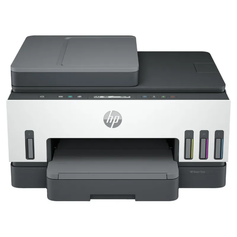 Multifuncional HP Smart Tank 750 - 15 ppm Negro - 9 ppm Color - Tinta Continua - Wi-Fi - USB - Dúplex - 6UU47A