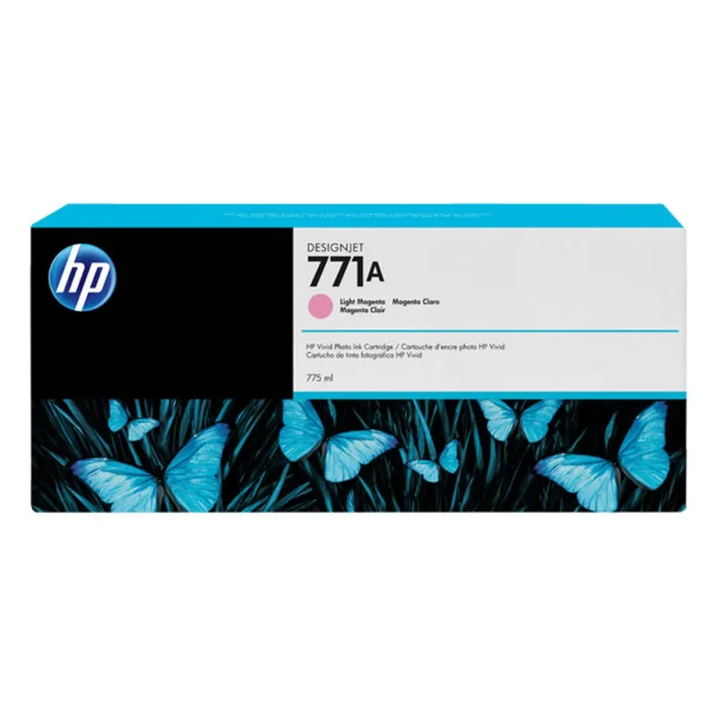 Cartucho de Tinta HP 771A - Magenta - Original - (B6Y19A) - B6Y19A