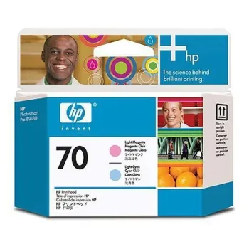 Cabezal de Impresión HP 70 -  Magenta Claro - Cian Claro - Original - (C9405A) - C9405A
