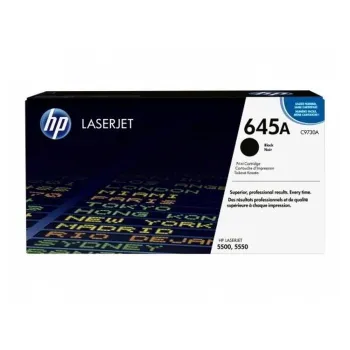 Cartucho de Tóner HP 645A - Negro - LaserJet - Original (C9730A) - C9730A