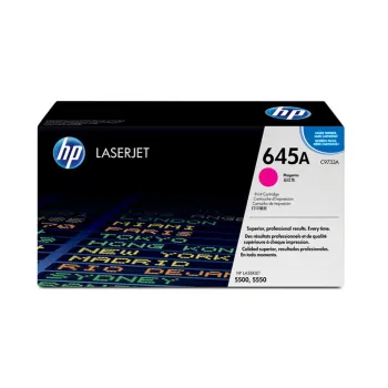 Cartucho de Tóner HP 645A - Magenta - LaserJet - Original (C9733A) - C9733A