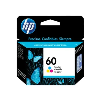 Cartucho de Tinta HP 60 - Tricolor - Original - (CC643WL) - CC643WL