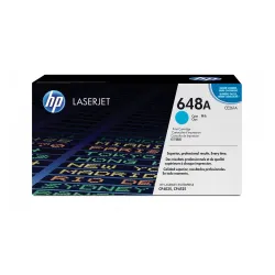 Cartucho de Tóner HP 648A - Cian - LaserJet - Original (CE261A) - CE261A Cartucho de Tóner HP 648A - Cian - LaserJet - Original (CE261A) - CE261A