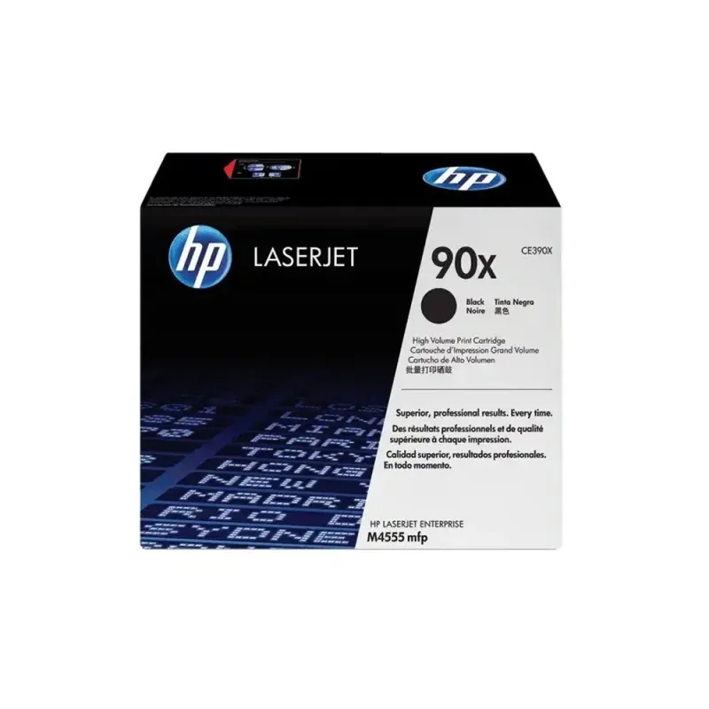 Cartucho de tóner HP 90X - Negro - LaserJet - Original (CE390X) - CE390X