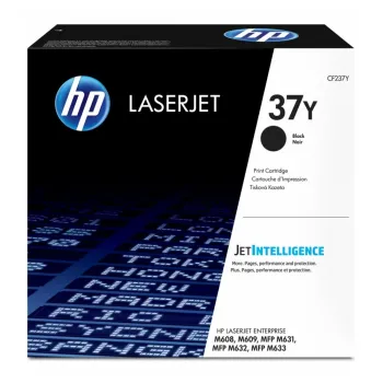 Cartucho de Tóner HP 37Y - Negro - LaserJet - Original (CF237Y) - CF237Y