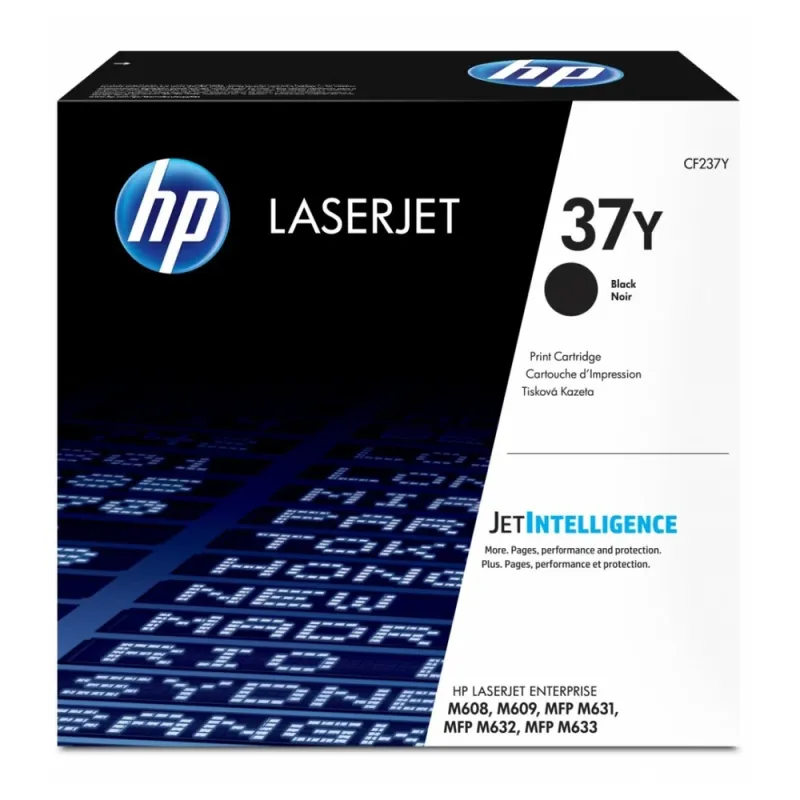Cartucho de Tóner HP 37Y - Negro - LaserJet - Original (CF237Y) - CF237Y