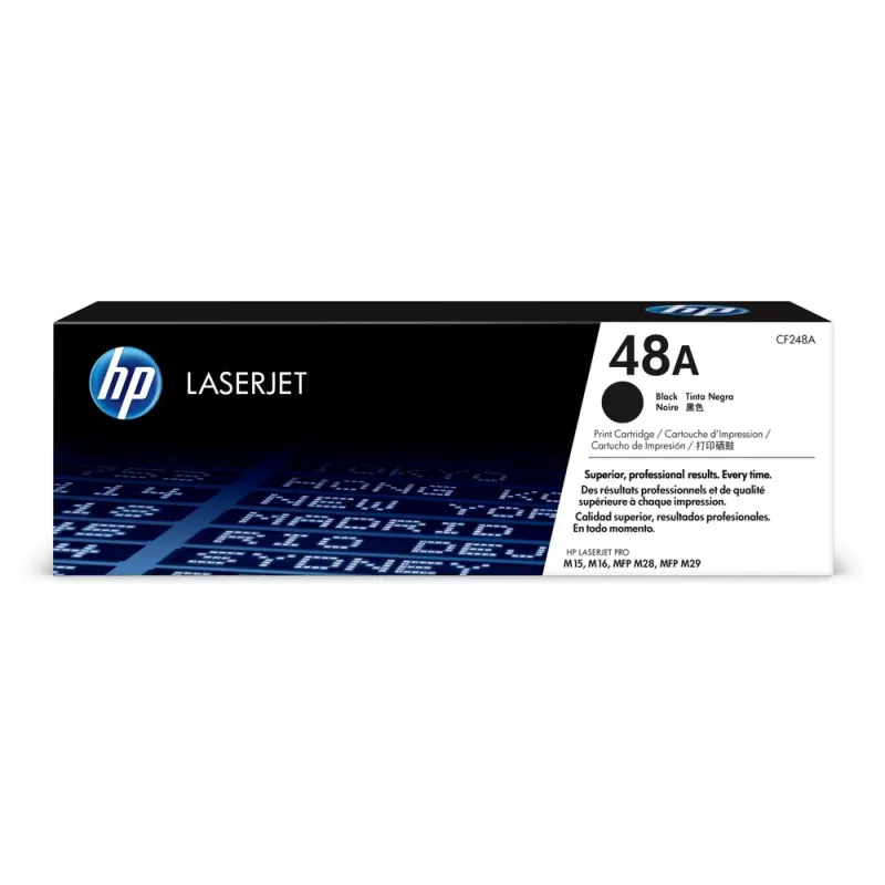 Cartucho de Tóner HP 48A - Negro - CF248A