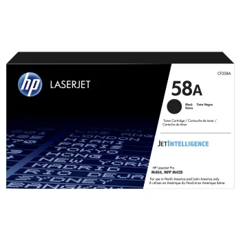 Cartucho de Tóner HP 58A - Negro - LaserJet - Original (CF258A) - CF258A