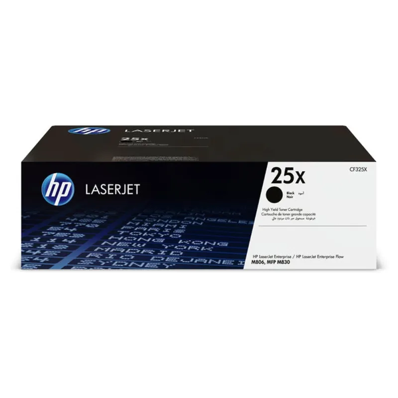 Cartucho de Tóner HP 25X - Negro - LaserJet - Original (CF325X) - CF325X