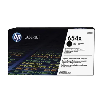 Cartucho de Tóner HP 654X - Negro - LaserJet - Original (CF330X) - CF330X