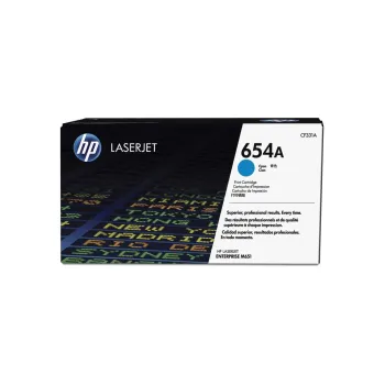 Cartucho de Tóner HP 654A - Cian - LaserJet - Original (CF331A) - CF331A