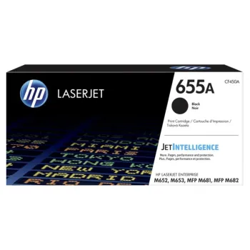 Cartucho de Tóner HP 655A - Negro - LaserJet - Original (CF450A) - CF450A