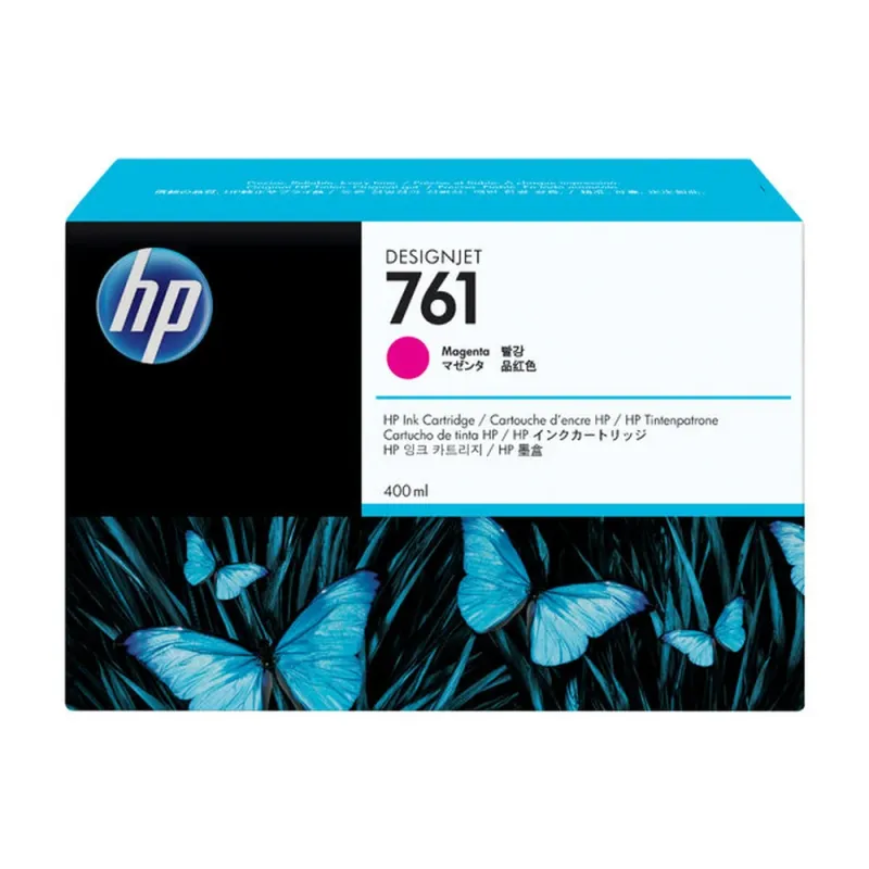 Cartucho de Tinta HP 761 - Magenta - Original - (CM993A) - CM993A