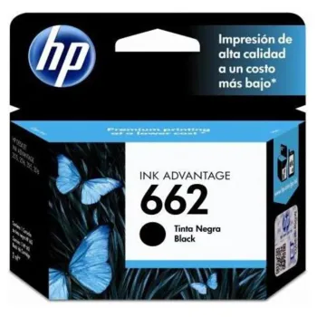 Cartucho de Tinta HP 662 - Negra - Original - (CZ103AL) - CZ103AL