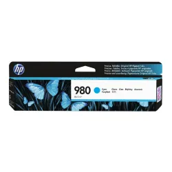 Cartucho de Tinta HP 980 - Cian - Original - (D8J07A) - D8J07A Cartucho de Tinta HP 980 - Cian - Original - (D8J07A) - D8J07A