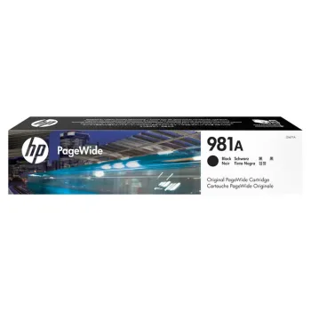 Cartucho de Tinta HP 981A - Negro - Original - (J3M71A) - J3M71A