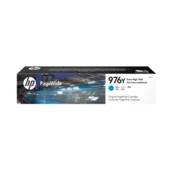 Cartucho de Tóner HP 976Y - Cian - PageWide Pro - Original (L0R05A) - L0R05A Cartucho de Tóner HP 976Y - Cian - PageWide Pro - Original (L0R05A) - L0R05A