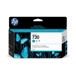 Cartucho de Tinta HP 730 - Cian - Original - (P2V62A) - P2V62A Cartucho de Tinta HP 730 - Cian - Original - (P2V62A) - P2V62A