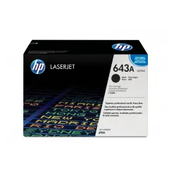 Cartucho de Tóner HP 643A - Negro - LaserJet - Original (Q5950A) - Q5950A Cartucho de Tóner HP 643A - Negro - LaserJet - Original (Q5950A) - Q5950A