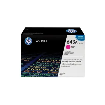 Cartucho de Tóner HP 643A - Magenta - LaserJet - Original (Q5953A) - Q5953A