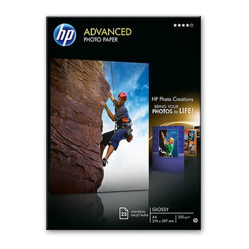 HP Advanced Photo Paper  Glossy 8.5x11 50 Hojas - Q7853A