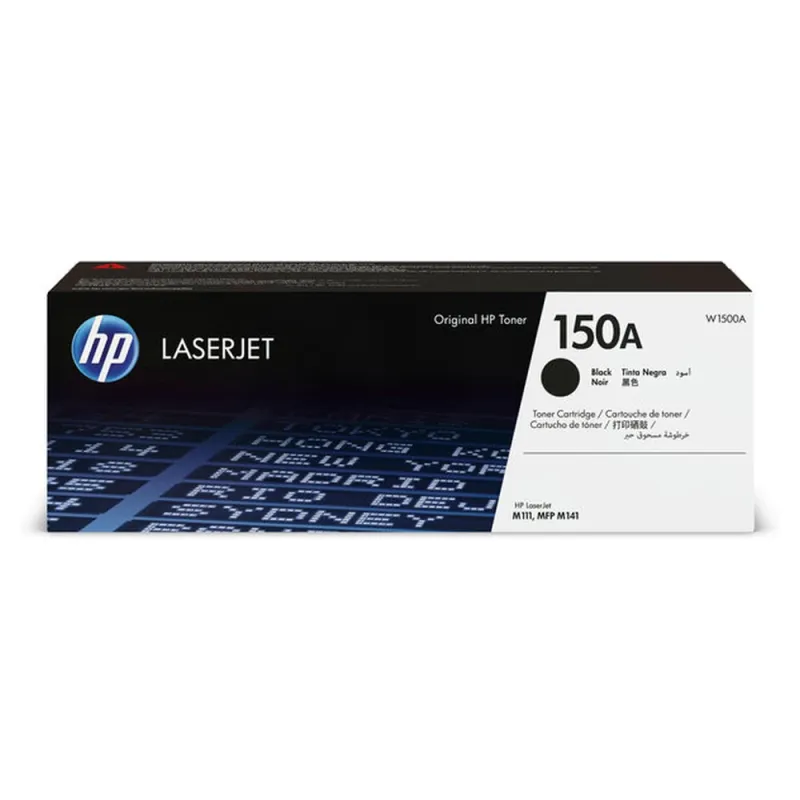 Cartucho de Tóner HP 150A - Negro - LaserJet -975 paginas-Original (W1500A) - W1500A