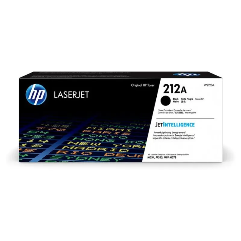 Cartucho de Tóner HP 212A - Negro - W2120A