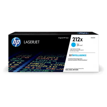 Cartucho de Tóner HP 212X - Cian - LaserJet - Original (W2121X) - W2121X