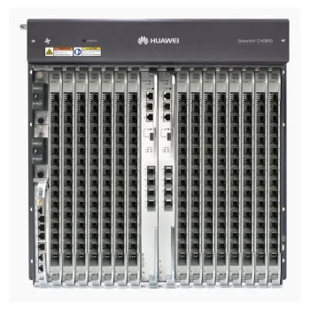 Unidad de Red Óptica HuaweI EA5800-X15 - OLT GPON Carrier Class - 1 Tarjeta de 16 Puertos GPON - 15 Ranuras - 2 Fuentes de Alimentación DC - EA5800-X15
