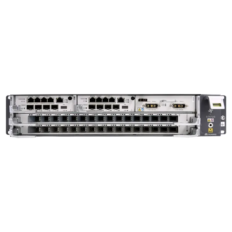 Huawei Unidad de Red Óptica EA5800-X2 - OLT GPON Carrier Class - 1 Tarjeta de 16 Puertos GPON - 2 Ranuras - 1 Fuente de Alimentación AC - EA5800-X2