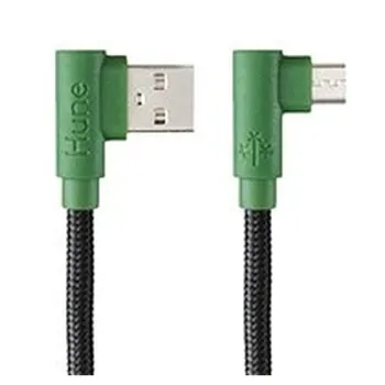 Cable USB Hune Hiedra - USB 2.0 a Micro USB - 1.2m - Verde - AT-ACC-CA-316BOS