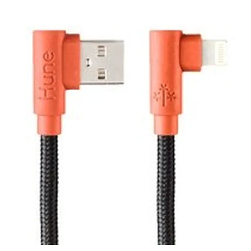 Cable Hune Hiedra - USB-A a Lightning - 1.2m - Corteza - AT-ACC-CA-318COR