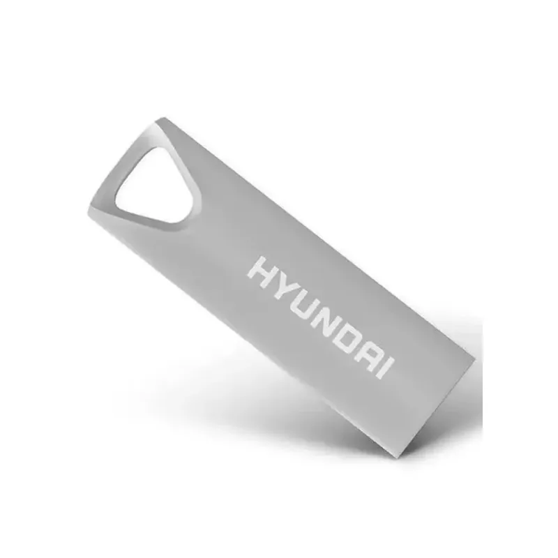 Memoria USB Hyundai Bravo - 16GB - USB 2.0 - Plata - U2BK/16