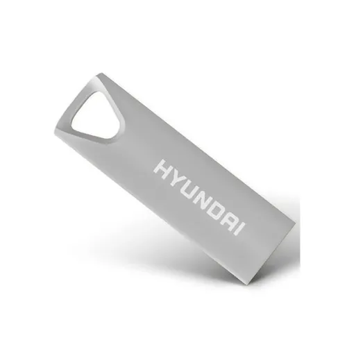Memoria USB Hyundai Bravo Deluxe - 16GB - USB 2.0 - Plata - U2BK/16GAS Memoria USB Hyundai Bravo Deluxe - 16GB - USB 2.0 - Plata - U2BK/16GAS
