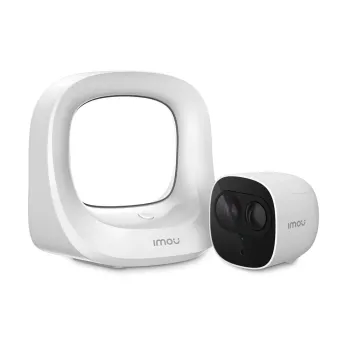 Kit Imou Cell Pro Kit - 1 Cámaras - 2MP - 2.8mm - Wi-Fi - Batería Recargable - IP65 - Estación Base - Kit-WA1001-300/1-B26EN