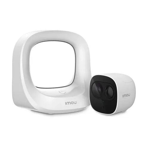 Kit Imou Cell Pro Kit - 1 Cámaras - 2MP - 2.8mm - Wi-Fi - Batería Recargable - IP65 - Estación Base - Kit-WA1001-300/1-B26EN Kit Imou Cell Pro Kit - 1 Cámaras - 2MP - 2.8mm - Wi-Fi - Batería Recargable - IP65 - Estación Base - Kit-WA1001-300/1-B26EN