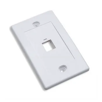 Tapa para Caja Intellinet - 1 Salida - Blanco - 163286