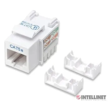 Jack Intellinet - Cat5e - RJ-45 - Blanco - 210355