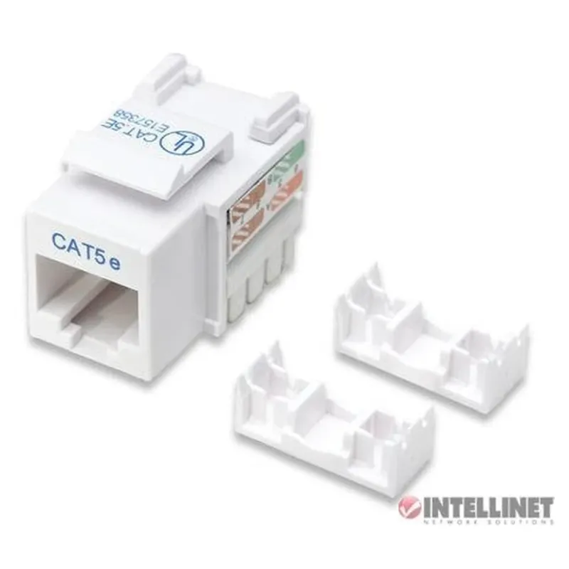 Jack Intellinet - Cat5e - RJ-45 - Blanco - 210355