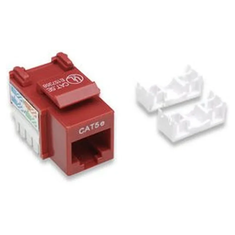 Jack Intellinet - Cat5e - RJ-45 - Rojo - 210478