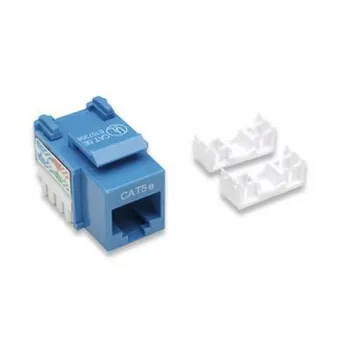 Jack Intellinet - Cat5e - RJ-45 - Azul - 210546
