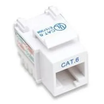 Jack Intellinet - Cat6 - RJ-45 - Blanco - 210591