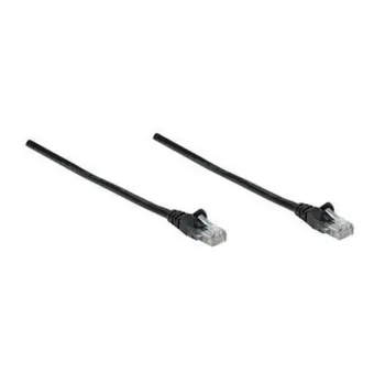 Cable de Red Intellinet - Cat5e - RJ-45 - 50cm - Negro - 318143