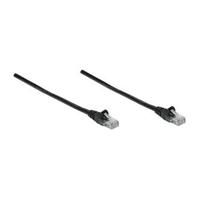 Cable de Red Intellinet - Cat5e - RJ-45 - 50cm - Negro - 318143