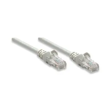 Cable de Red Intellinet - Cat5e - RJ-45 - 1M - Gris - 318921