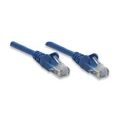 Cable de Red Intellinet - Cat5e - RJ-45 - 1M - Azul - 318938 Cable de Red Intellinet - Cat5e - RJ-45 - 1M - Azul - 318938