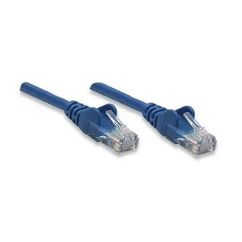 Cable de Red Intellinet - Cat5e - RJ-45 - 1M - Azul - 318938