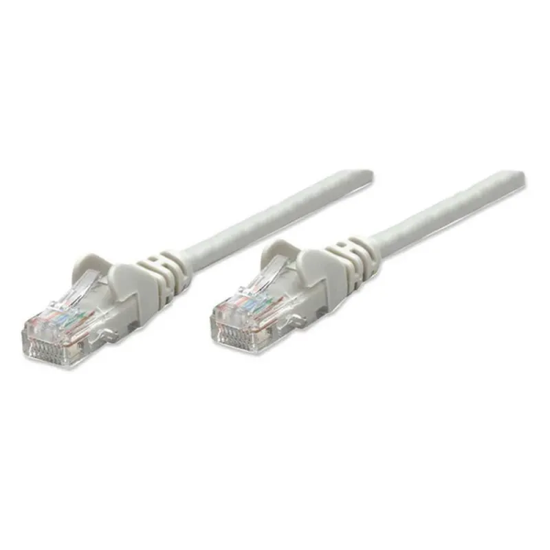 Cable de Red Intellinet - Cat5e - RJ-45 - 3M - Gris - 319768