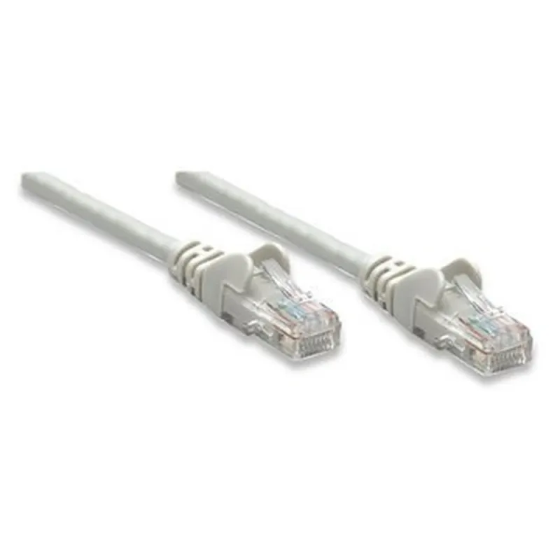 Cable de Red Intellinet - Cat5e - RJ-45 - 7.5M - Gris - 319867